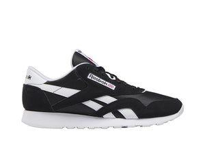 Zapatilla Reebok Cl Nylon Hombre Negro