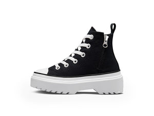 Zapatilla Converse Chuck T Lugged Lift Junior Negro