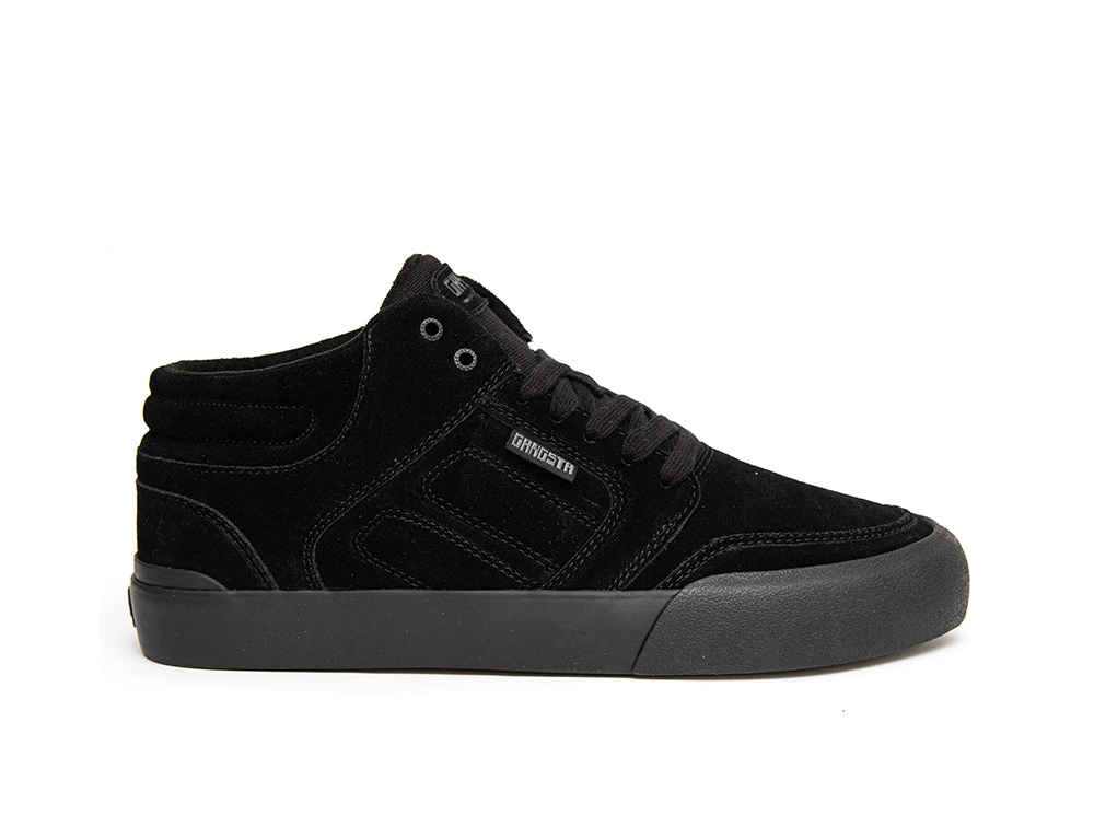 Zapatilla Gangsta Wallride Mid Hombre Negro