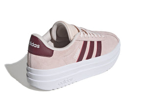 Zapatilla Adidas Vl Court Bold Cadete Rosado