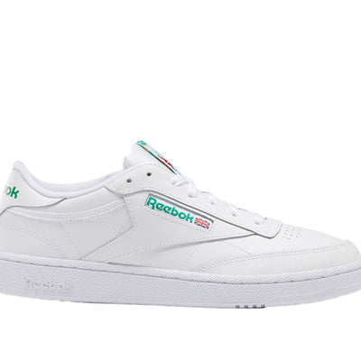 Zapatilla Reebok Club C 85 Cuero Hombre Blanco