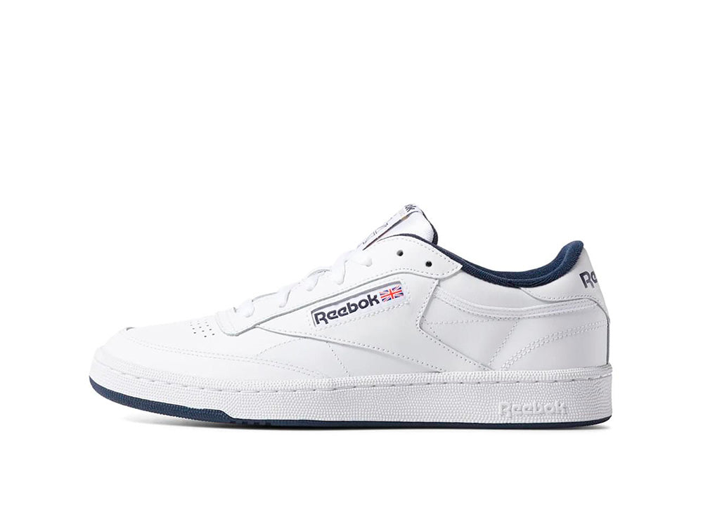 Zapatilla Reebok Club C 85 Cuero Hombre Blanco