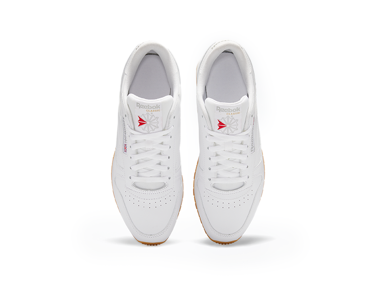 Reebok classic leather hombre blancas sales