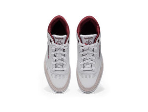 Zapatilla Reebok Club C Mid Ii Cuero Unisex Blanco