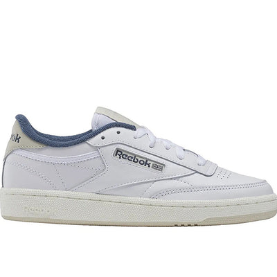 Zapatilla Reebok Club C 85 Cuero Mujer Blanco