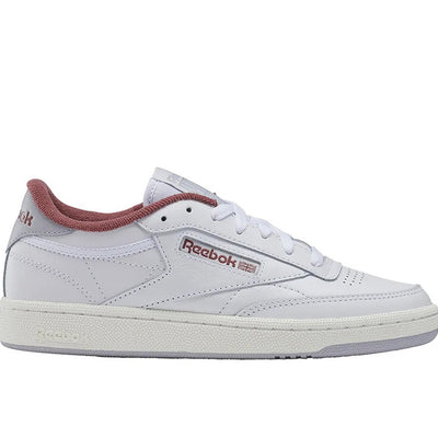 Zapatilla Reebok Club C 85 Cuero Mujer Blanco