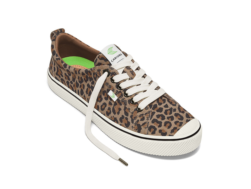 Zapatilla Cariuma Oca Low Stripe Mujer Cafe