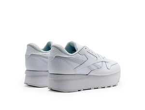 Zapatilla Reebok Cl Lth Triple Lift Mujer Blanco