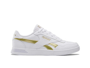 Zapatilla Reebok Court Advance Mujer Blanco - Dorado