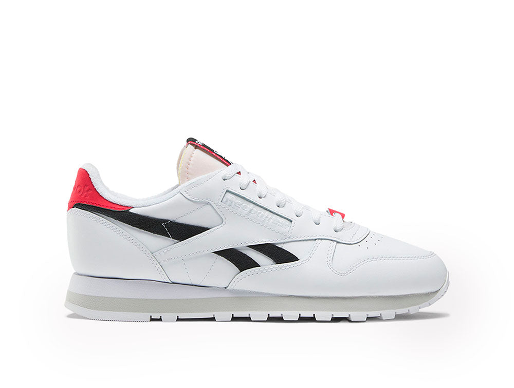 Zapatilla Reebok Classic Leather Cadete Blanco Real Kicks