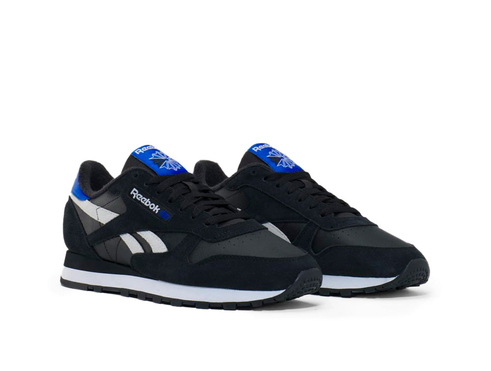 Zapatillas Reebok Cl Leather Hombre Negro