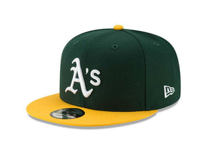 Jockey New Era Mlb 950 Oakland Athletics Unisex Verde-Amarillo