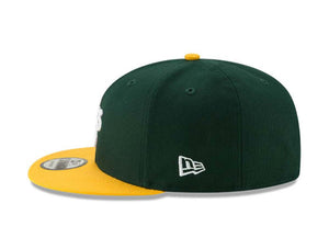 Jockey New Era Mlb 950 Oakland Athletics Unisex Verde-Amarillo