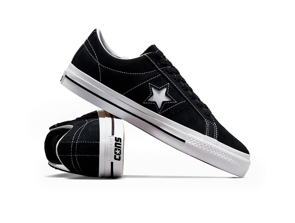 Converse one star negras hombre sale