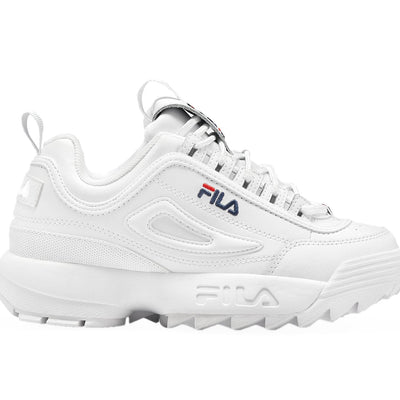 Zapatilla Fila Disruptor II Premium Hombre Mono Blanco