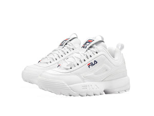 Zapatilla Fila Disruptor II Premium Hombre Mono Blanco