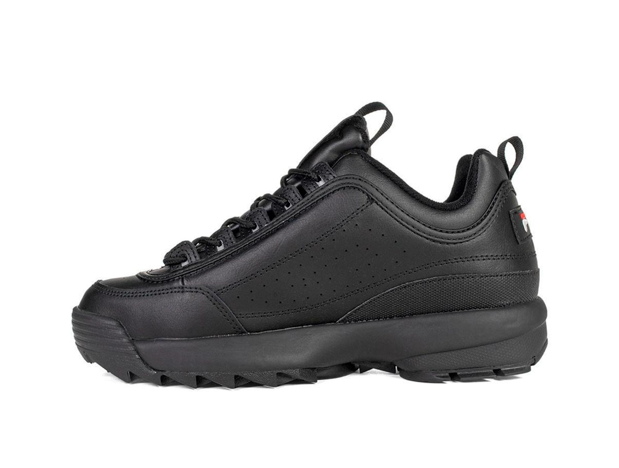 Zapatilla Fila Disruptor II Premium Hombre Mono Negro