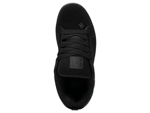 Zapatilla Dc Court Graffik Hombre Mono Negro