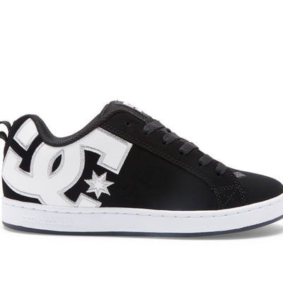 Zapatilla Dc Court Graffik Mujer Negro