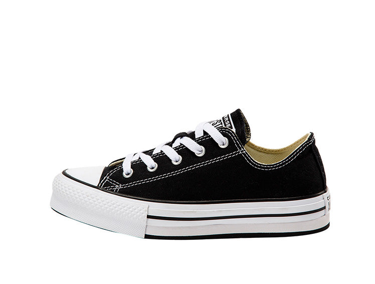 Zapatilla Converse Chuck Taylor Plataforma Junior Negro