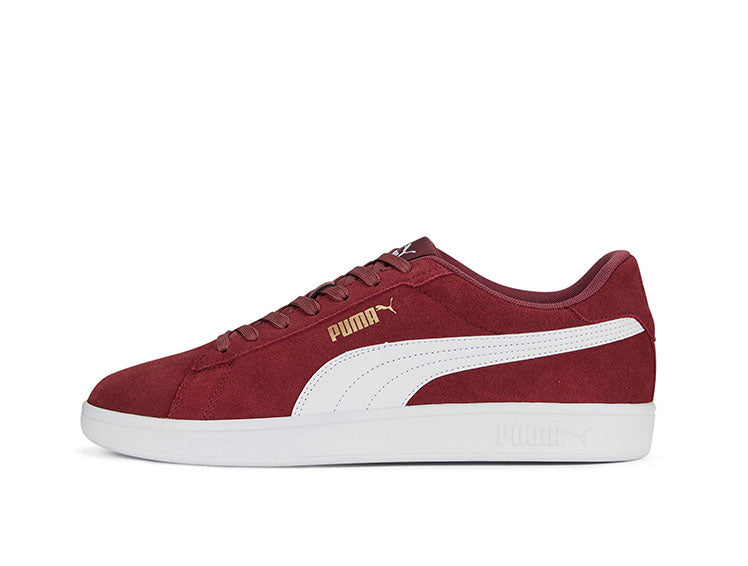 Zapatillas Puma Smash V2 Hombre Burdeo