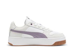 Zapatilla Carina Street Lux Mujer Blanco - Morado - Suela Gum