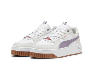 Zapatilla Carina Street Lux Mujer Blanco - Morado - Suela Gum