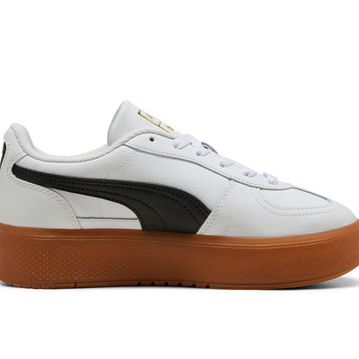 Zapatillas Puma Palermo Elevata Lth Mujer Blanco