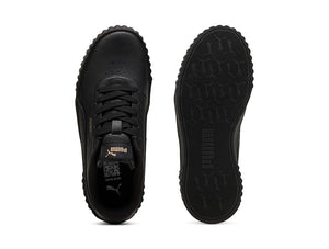 Zapatillas Puma Carina 3.0 Cadete Mono Negro