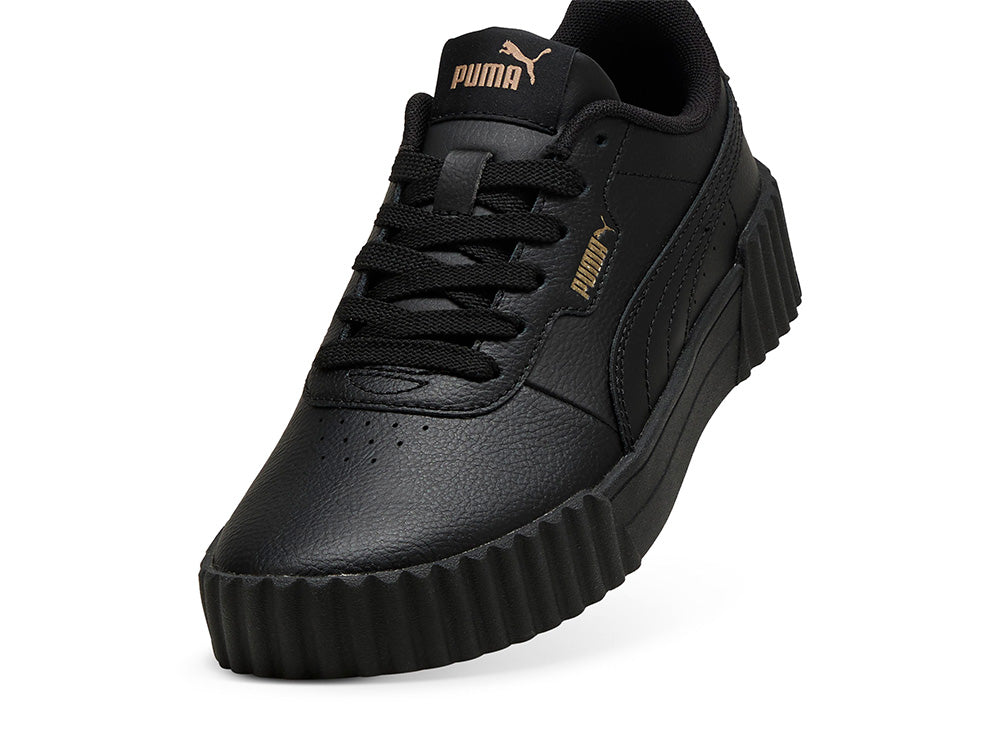 Zapatillas Puma Carina 3.0 Cadete Mono Negro