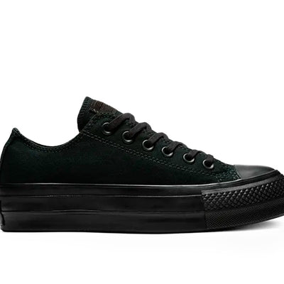 Zapatilla Converse Chuck Taylor Lift Mujer Mono Negro Plataforma