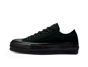 Zapatilla Converse Chuck Taylor Lift Mujer Mono Negro Plataforma