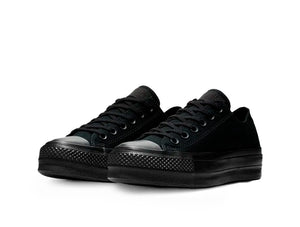 Zapatilla Converse Chuck Taylor Lift Mujer Mono Negro Plataforma