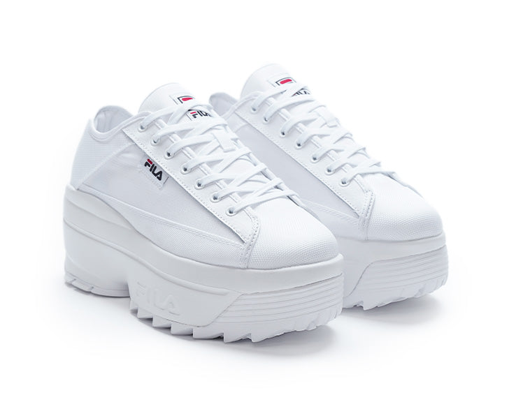 Zapatilla Fila Zora Trail Low Mujer Mono Blanco