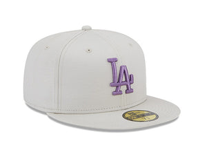 Jockey New Era Mlb 5950 Los Angeles Dodgers Unisex Lt Beige