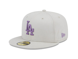 Jockey New Era Mlb 5950 Los Angeles Dodgers Unisex Lt Beige