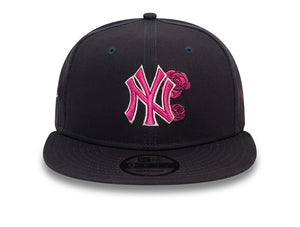 Jockey New era Mlb 950 New York Yankees Flower Unisex Azul - Rosado