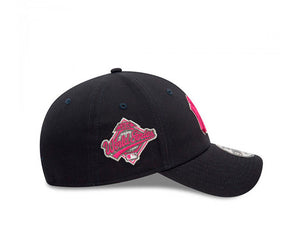 Jockey New Era Mlb 940 New York Yankees Flower Unisex Negro - Rosado