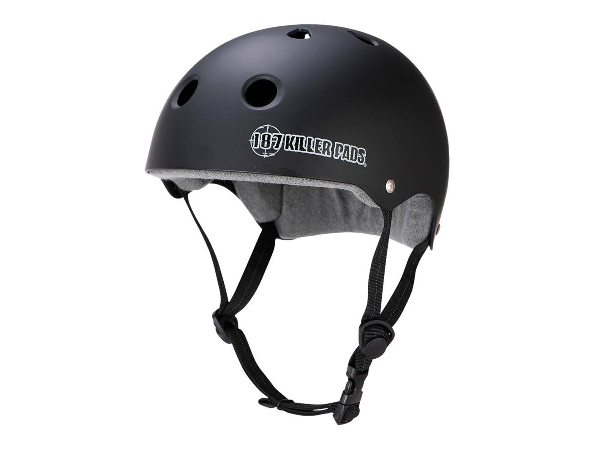 Proteccion 187 Killer Pads Pro Skate Helmet Matte Unisex Negro