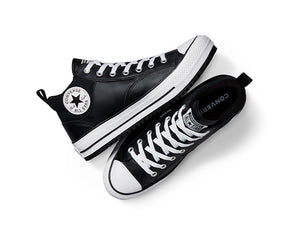 Zapatilla Converse Chuck Taylor All Star Malden Street Boot Cuero Hombre Negro