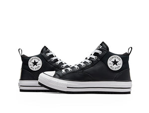 Zapatilla Converse Chuck Taylor All Star Malden Street Boot Cuero Hombre Negro