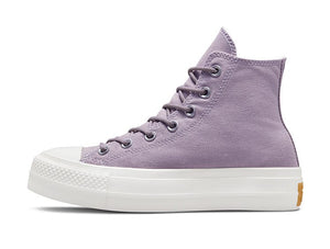 Zapatilla Converse Chuck T Plataforma Mujer Lila