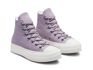 Zapatilla Converse Chuck T Plataforma Mujer Lila