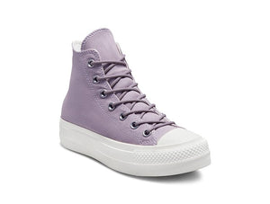 Zapatilla Converse Chuck T Plataforma Mujer Lila