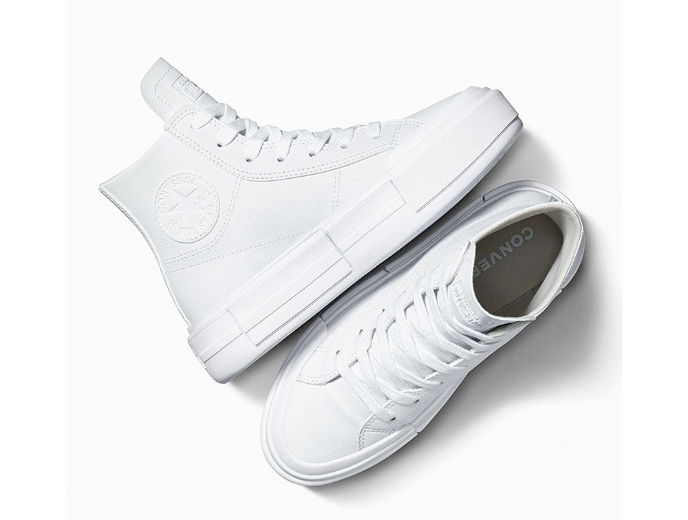 Zapatilla Converse Chuck Taylor All Star Cruise Cuero Mujer Blanco Real Kicks