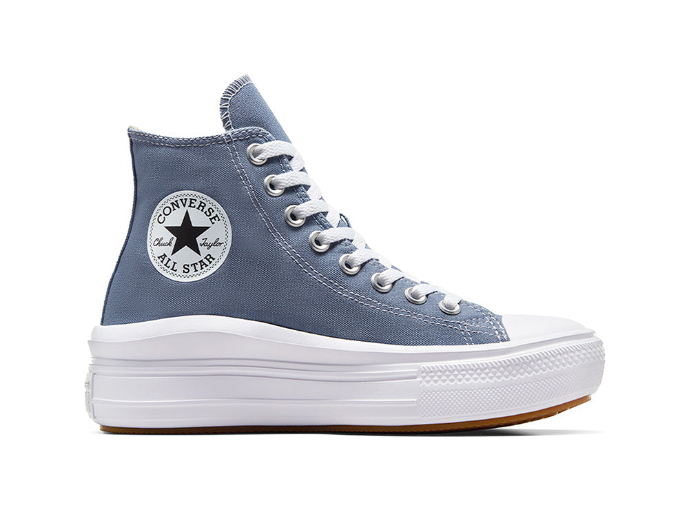 Zapatilla Converse Chuck Taylor Move Mujer Azul Real Kicks
