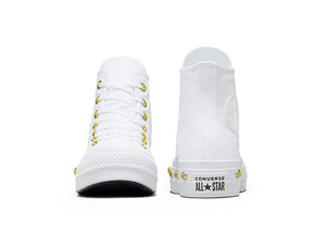 Zapatilla Converse Chuck Taylor Lift Studded Mujer Blanco