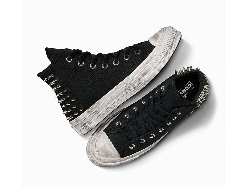 Zapatilla Converse Chuck 70 Studded Mujer Negro Real Kicks