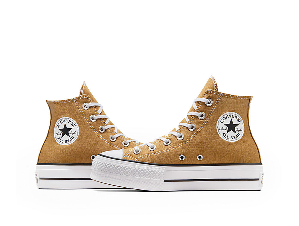 Zapatilla Converse Chuck Taylor Lift Mujer Cafe Real Kicks