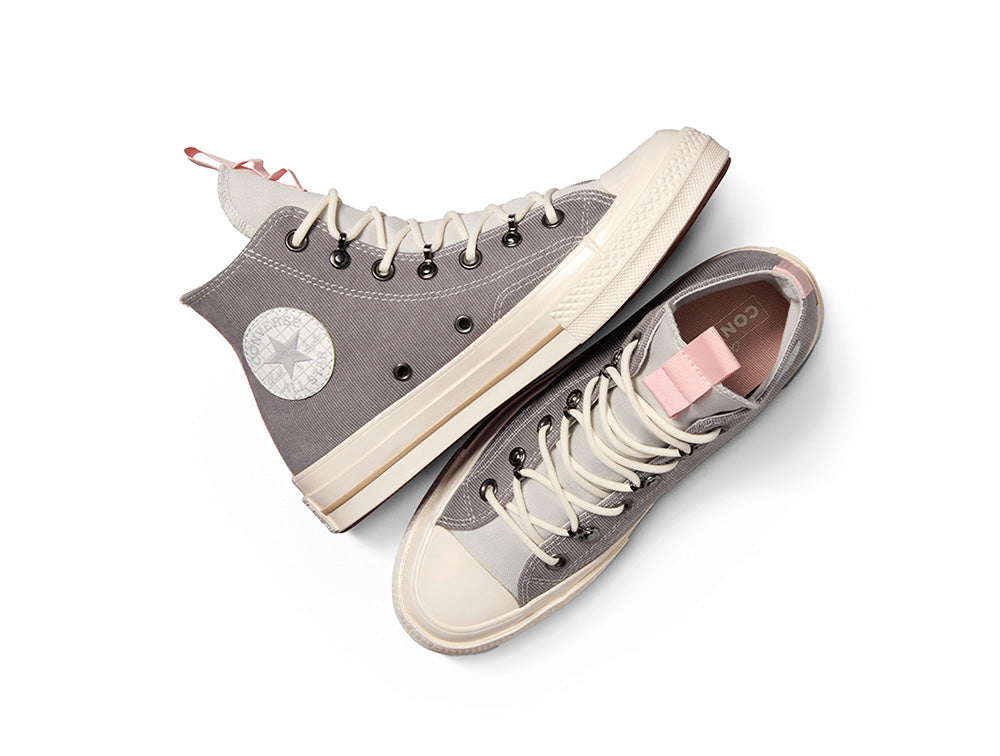 Converse low mujer gris on sale